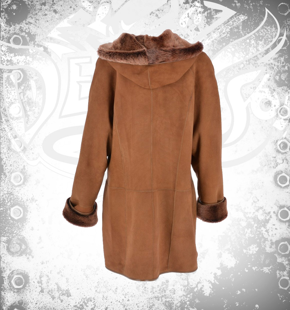 Ashwood Women Devilson Sheepskin Leather Coat