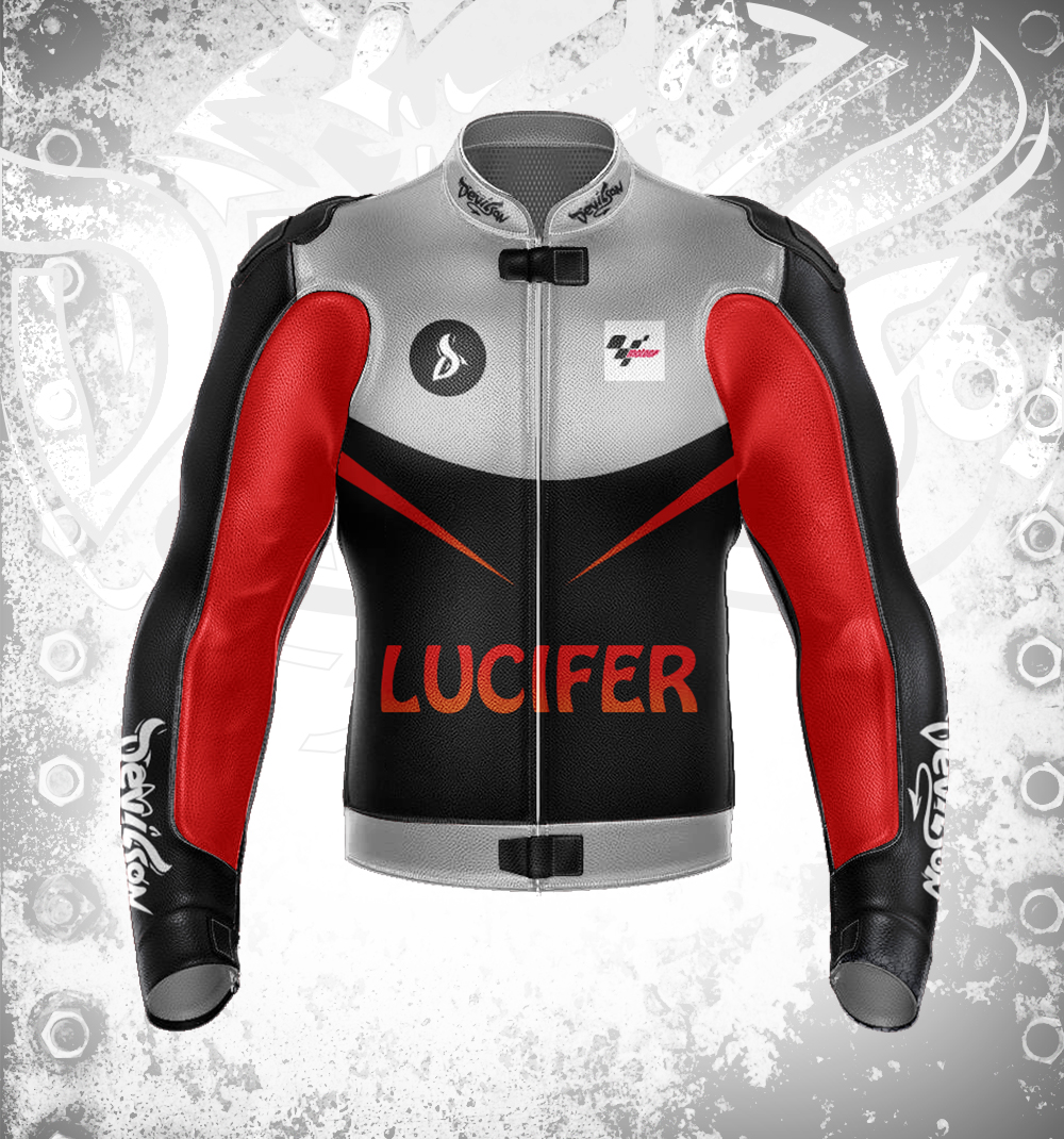 Pro Lucifer MotoGp Leather Jacket Front