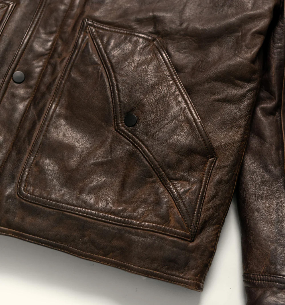 Jackson Leather Sherpa Jacket – Classic Style meets Cozy Comfort