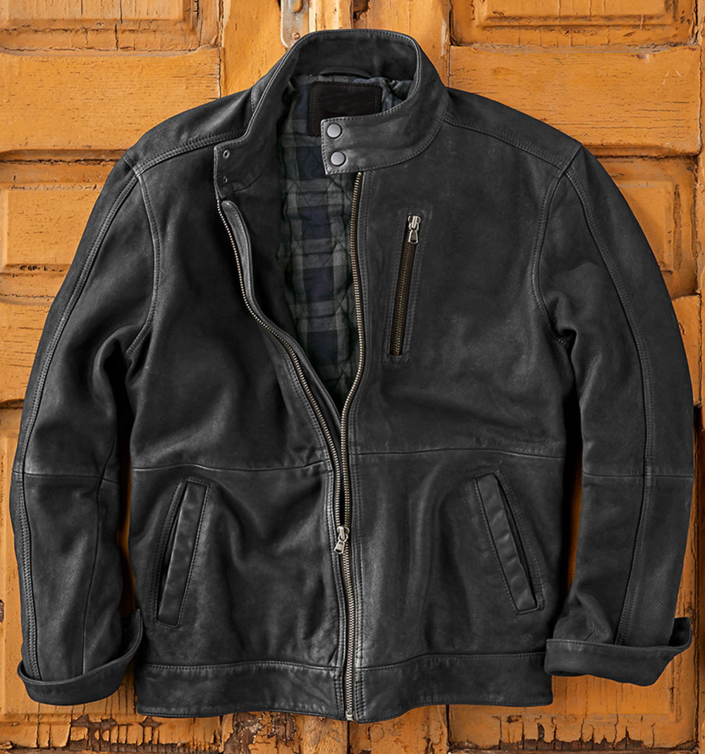 Mens Torque Leather Jacket