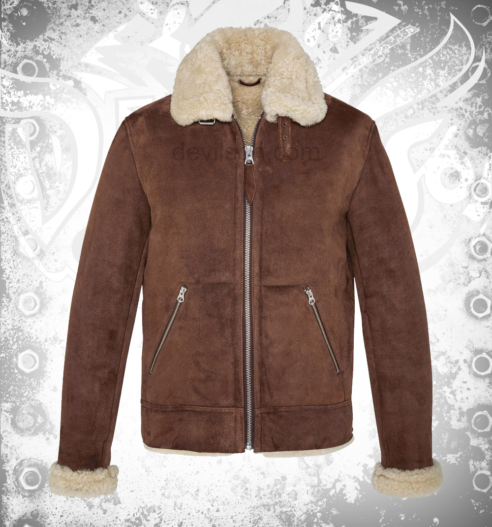 Shearling Leather Jacket