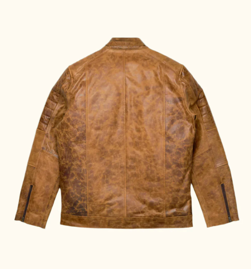 Devilson Café Racer Leather Jacket