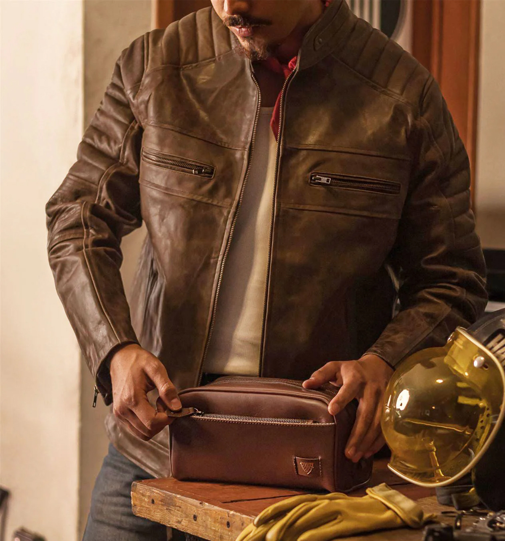 Devilson Café Racer Leather Jacket