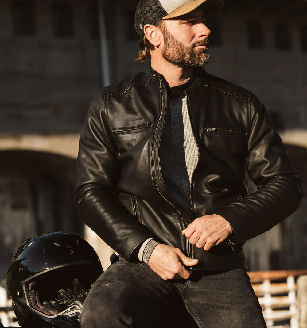 Thompson Leather Moto Jacket