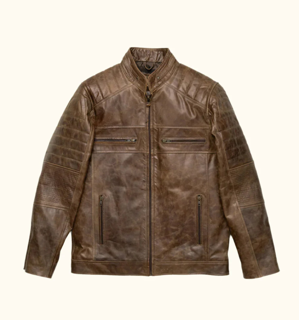 Devilson Café Racer Leather Jacket