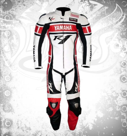Men’s Yamaha Motorcycle Racing Leather Suit