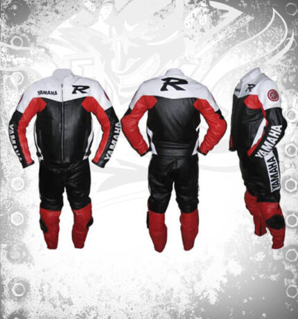Yamaha Racing Motorcycle Branded Leather Suit BSM 2899