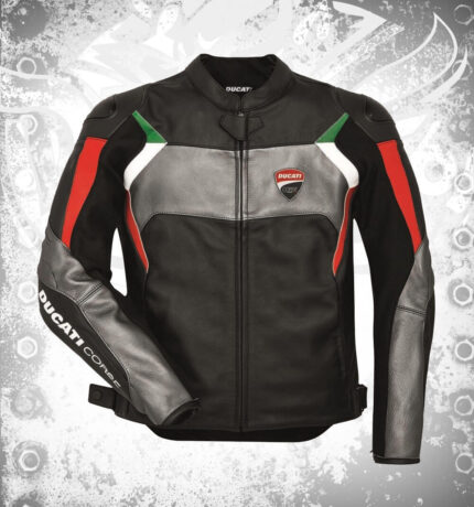 High Quality Ducati Motorcycle Corse leather jacket