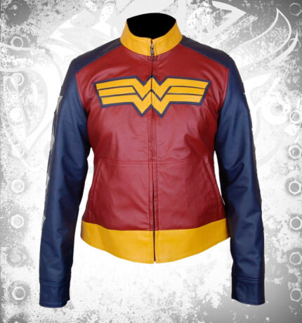 Devilson Woman Leather Superhero Jackets