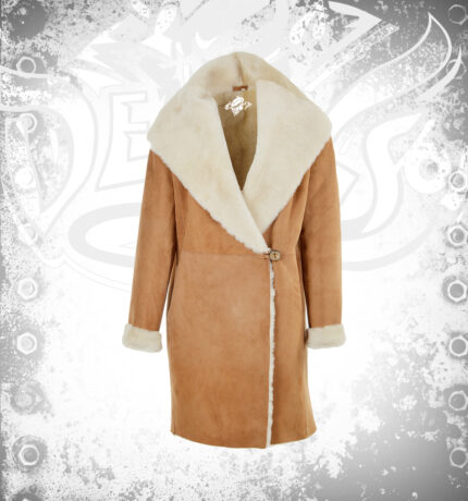 Devilson Ashwood Sheepskin Whisky Coat