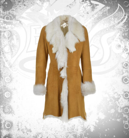 Devilson Ashwood Shearling Women Leather Coat