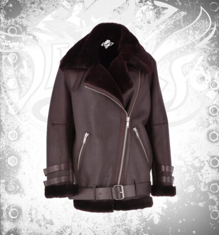 Devilson Ashwood Women Sheepskin Flying Jacket