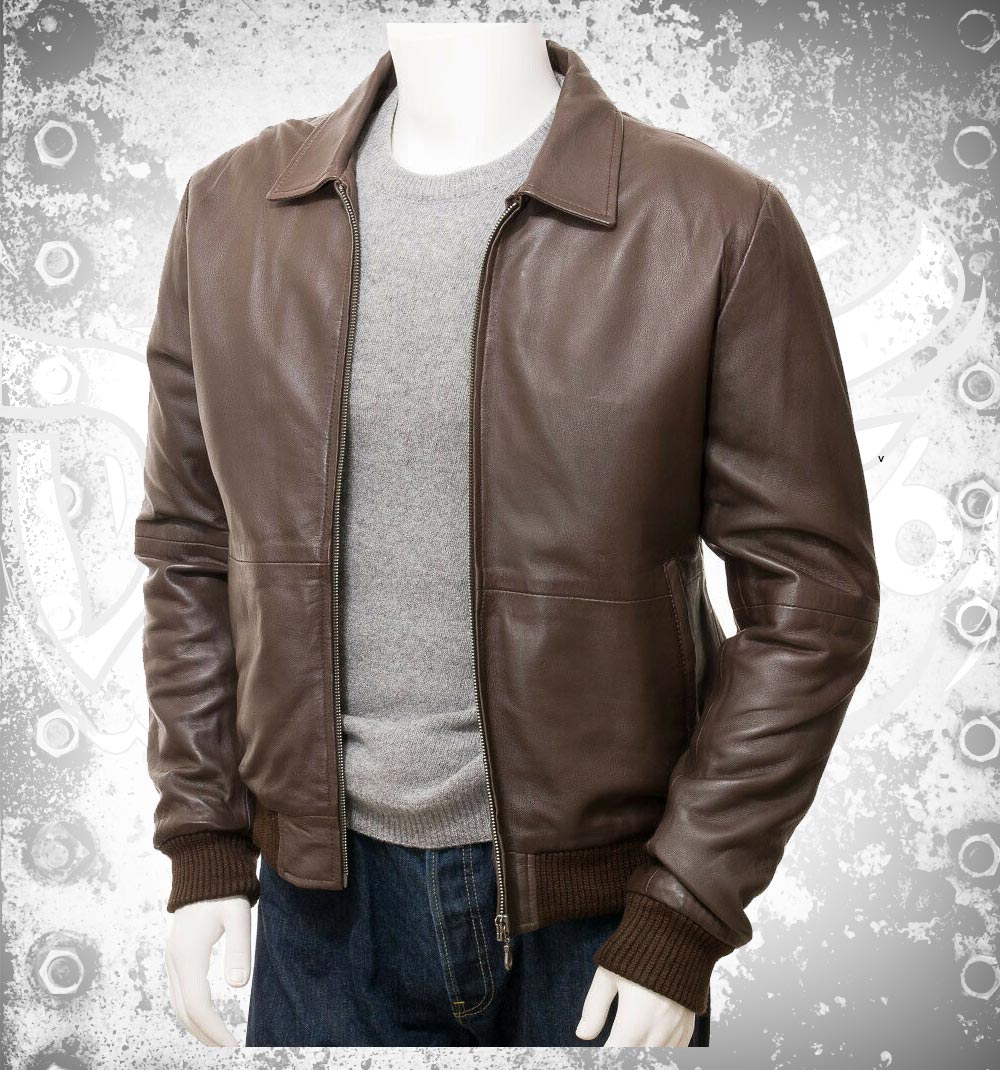 Classic-Stunning-New-Fashion-Soft-Lambskin-Leather-Bomber-Jacket-For-Men-MBJ212.jpg Men’s Easton Black Lambskin Leather Bomber Jacket with ribbed collar, YKK zipper, soft viscose lining, tailored fit and premium handmade finish.