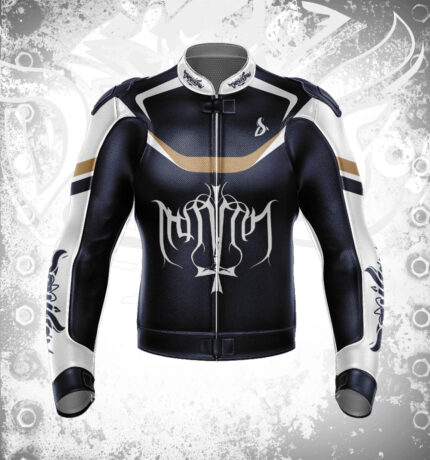 Mammon Wings Vented Cow Skin MotoGP Jacket
