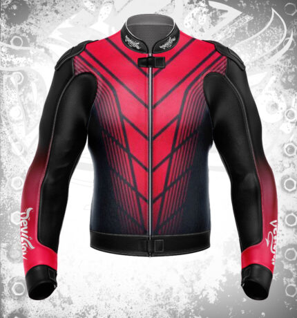 Devilson Satan Dynamite Racing Leather Jacket