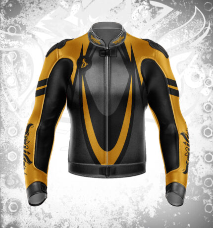 Super Mammon Champion Brown Moto Leather Jacket