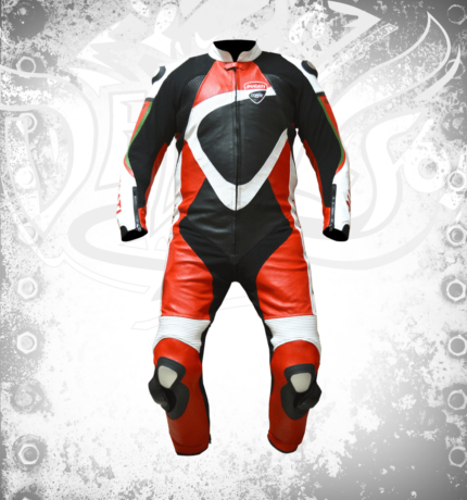 Ducati Corse Motorbike Racing Leather Suit for men
