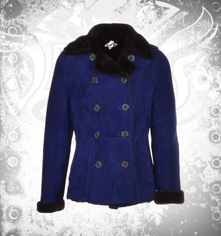Devilson Women Shearling Leather Coat