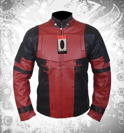 Laverapelle Mens Deadpool Genuine Leather Jacket