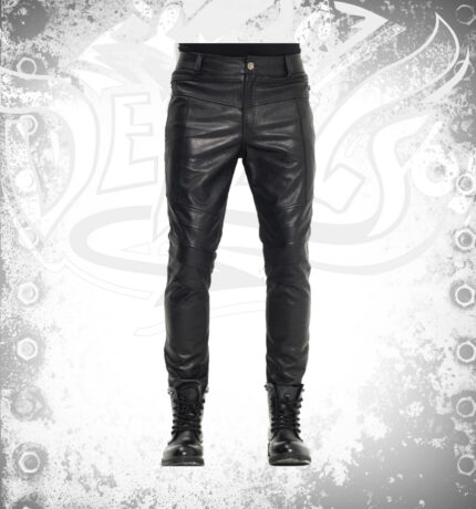 Devilson Fashion Men Leather Pants