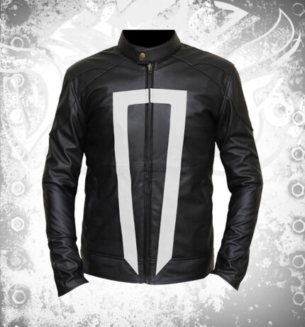 Robbie Reyes Leather Jacket Agents of Shield Ghost Rider