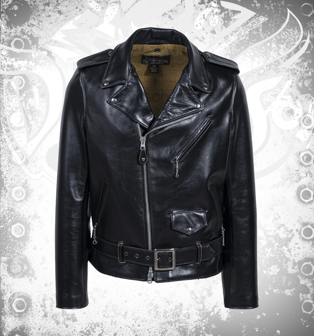 Schott NYC Perfecto レザージャケット サイズ36 Perfecto® jacket lined in legendary USA wool, bull leather - 613S