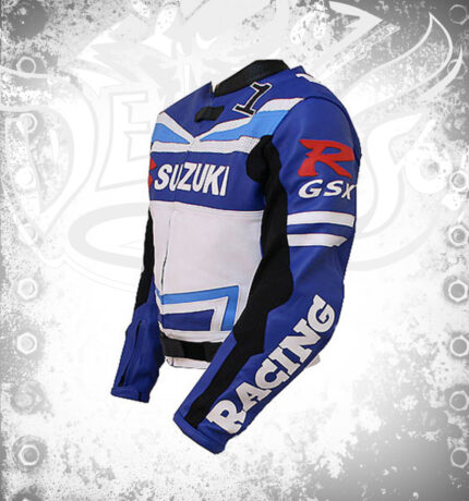 Suzuki GSXR Motorbike Leather Jacket