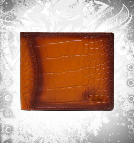 For Men Plate Leather Wallet by Brune