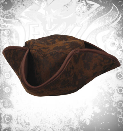 This Brown Caribbean Pirate Leather Hat