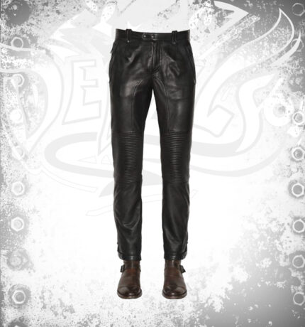 Fashion Unpredictable Pluck Leather Pants