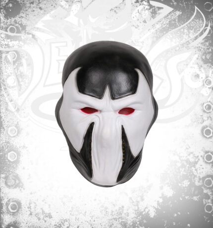 Whit and Black  of Bane Leather Masks