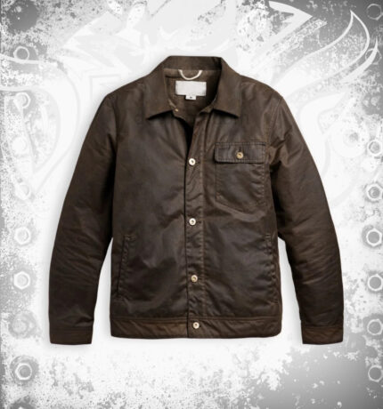 Waxed Canvas Field Jacket Rugged Durability Timeless Style