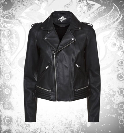 Devilson Women Leather Jacket and Black