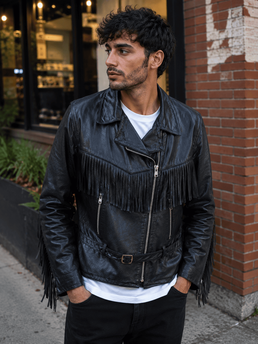 Customer Wear cowboy jacket jacket from devilson