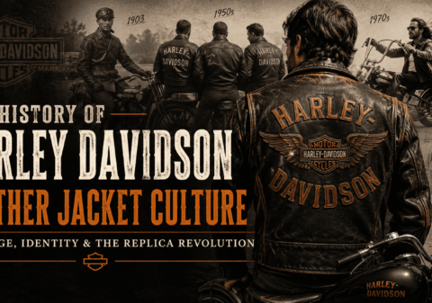 History of Harley Davidson Leather Jacket Culture