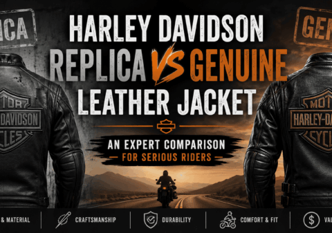 Replica VS genuine Harley Jackets